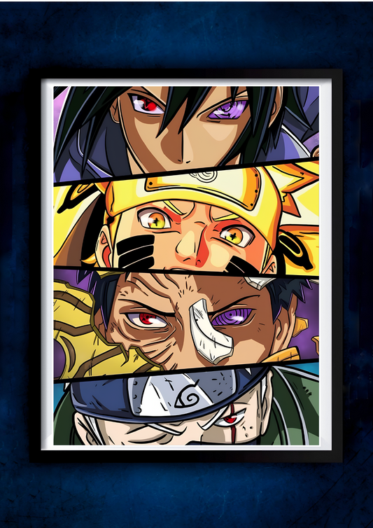 collage naruto || Naruto || Anime Poster