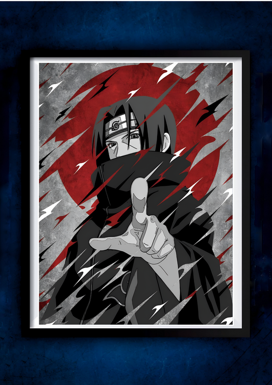Itachi Uchiha #4 || Naruto || Anime Poster