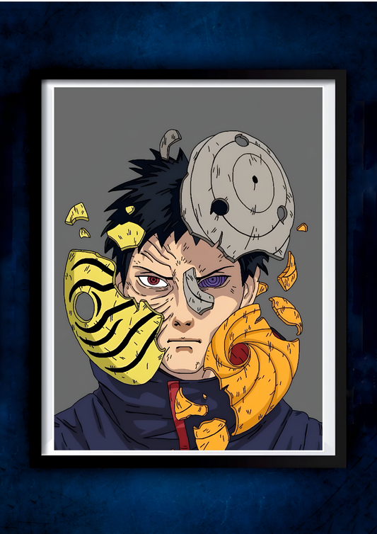 Obito Uchiha #1 || Naruto || Anime Poster