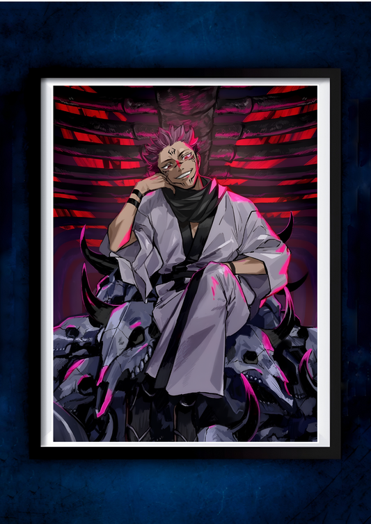 Sukuna #2 || JJK Poster  || Anime Poster