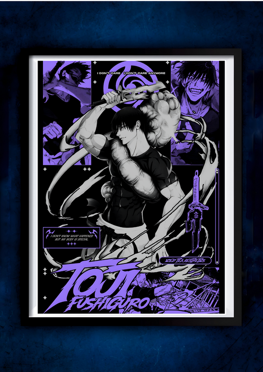 Fushiguro Poster #2 || JJK Poster  || Anime Poster