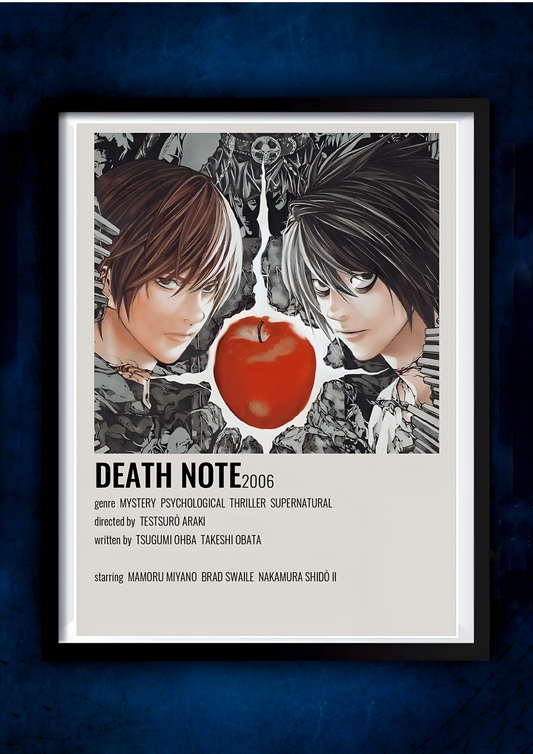 Death Note Poster #7 || Anime Poster