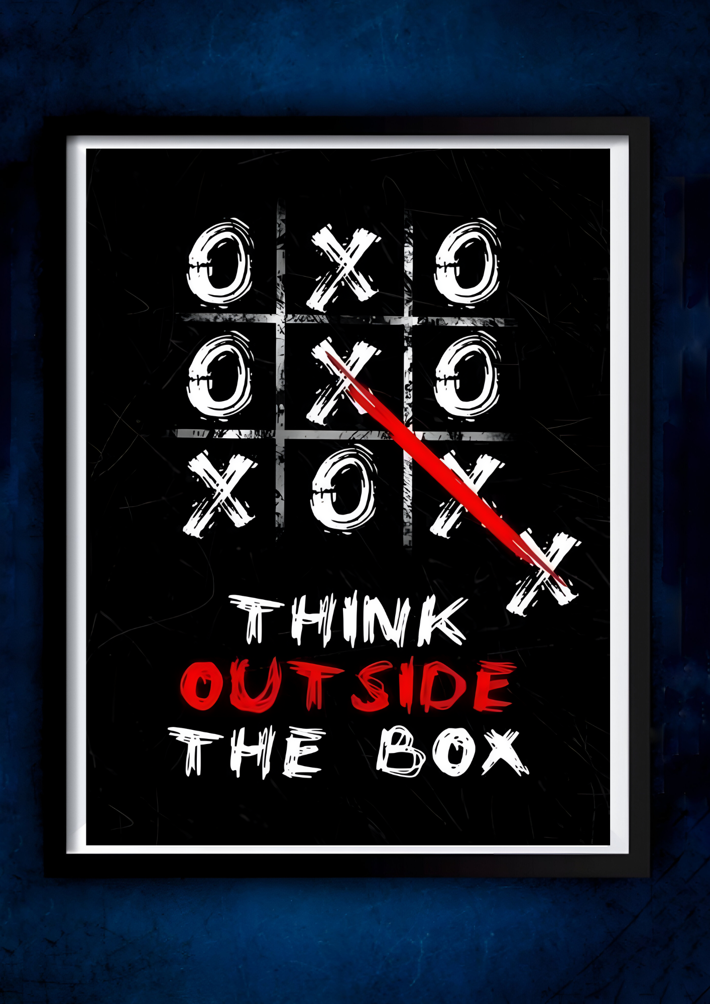 Think Outside || Motivational Poster