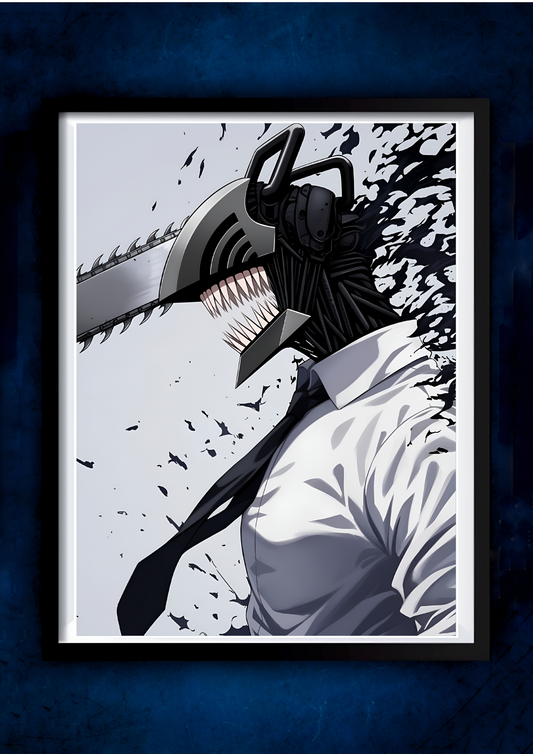 Chainsaw Man Poster #3 || Anime Poster