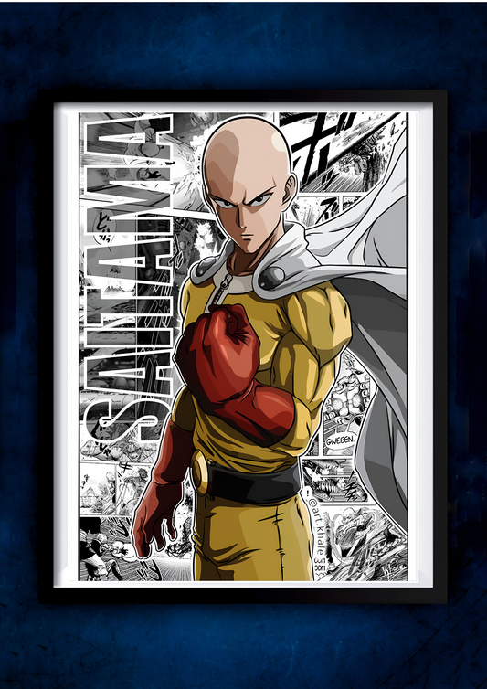 OnePunch Man #6 || Anime Poster